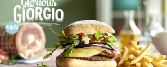 Un nouveau burger chez Le réseau de franchise McDo : le Glorious Giorgio