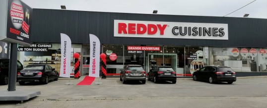 La franchise REDDY Cuisines ouvre avec succès à Tournai