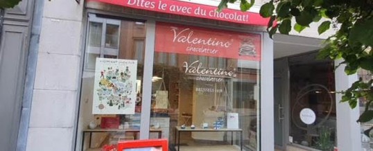 Valentino Chocolatier opent een nieuwe franchisewinkel in Doornik