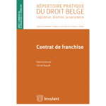 Livre le conbtrat de franchise