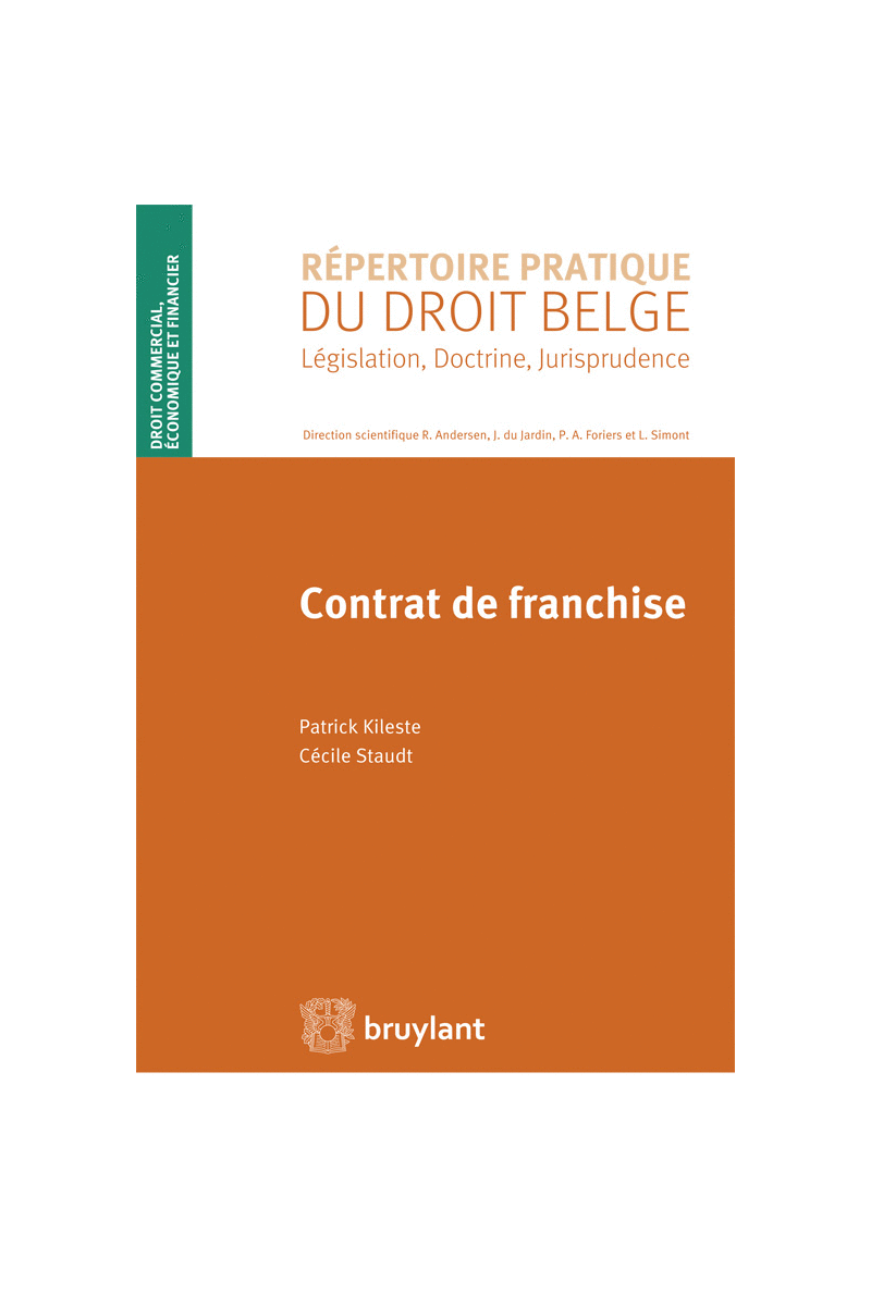 Livre le conbtrat de franchise