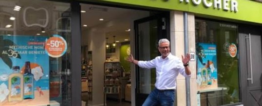 Yves Rocher in Brugge verwelkomt een nieuwe franchisenemer