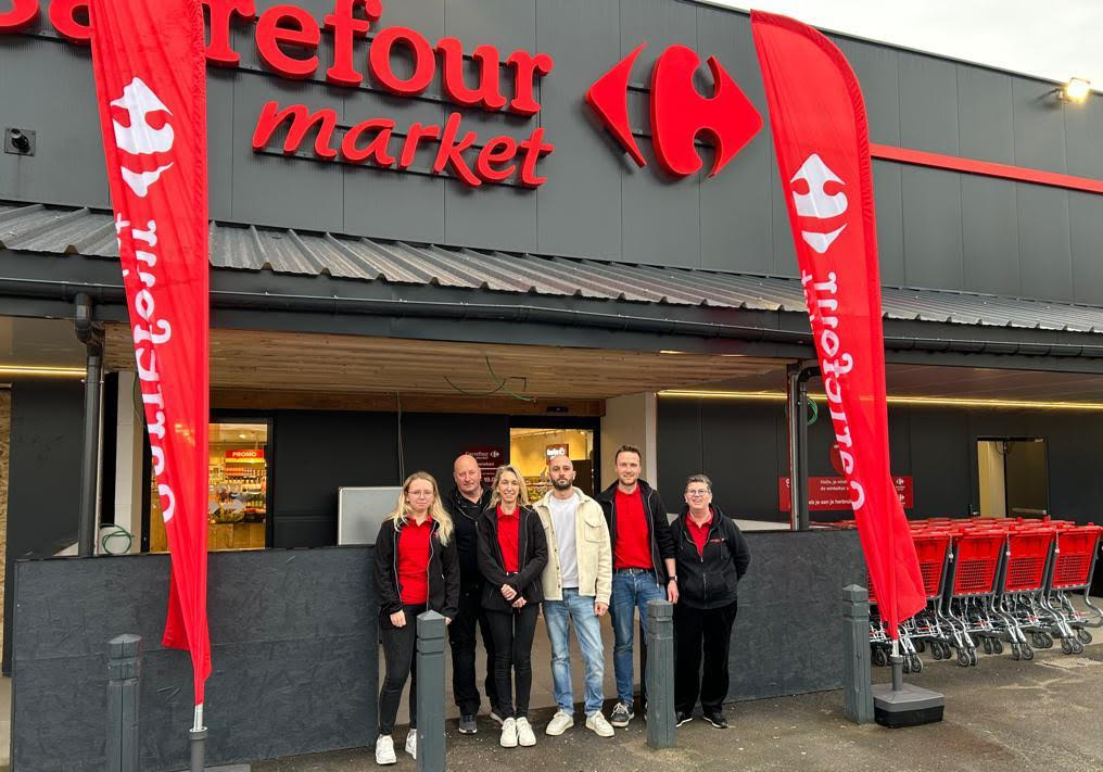 Un nouveau Carrefour Market remplace Smatch à Zeveneken