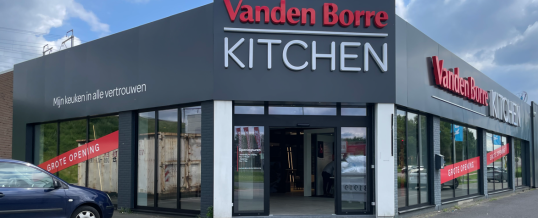 Opening nieuwe franchisewinkel Vanden Borre Kitchen te Mechelen