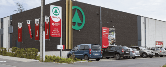 Un franchisé satisfait de Spar Colruyt Group