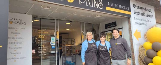 Atelier Co-Pains opent nieuwe bakkerij in Oosterlo