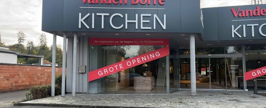 Vanden Borre Kitchen nieuwe franchise winkel in Aalst